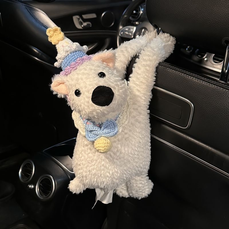 Kutija za maramicu za auto – plišna lutka, viseća, kod 63h30364z01717