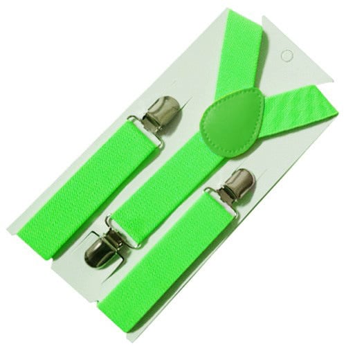 Vaikų elastinės petnešos su Y formos dizainu, 3 segtukai, įvairiaspalvės