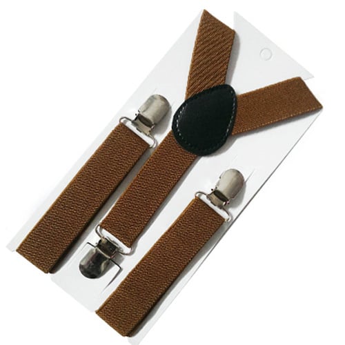 Vaikų petnešų segtukai su Y forma, reguliuojamas ilgis, elastinė juostelė, 3 segtukai, unisex