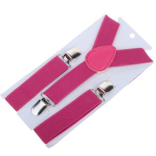 Vaikų petnešų segtukai su Y forma, reguliuojamas ilgis, elastinė juostelė, 3 segtukai, unisex