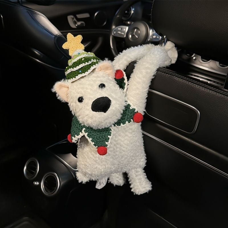 Κουτί χαρτοπετσέτων αυτοκινήτου με λούτρινη κούκλα, κρεμαστή εγκατάσταση, κωδικός 63h30364z01717