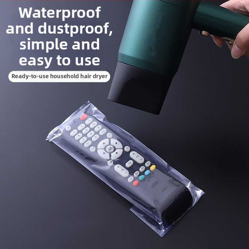 Universālais aizsargapvalks attālo vadības ierīcei no siltuma saraušanas plēves, caurspīdīgs, modelis Rsm2101050, plastmasa