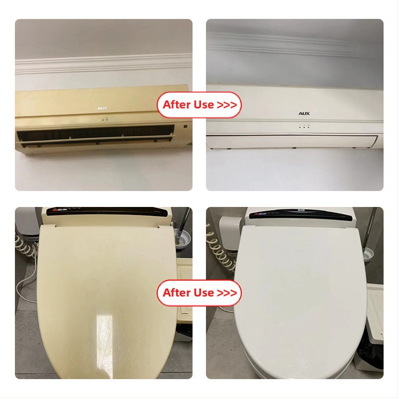 Odstraňovanie žltnutia plastu pre domáce spotrebiče – Jiumutang (OEM) – Import: Nie; Kategória: Iná starostlivosť o nábytok a denné chemikálie