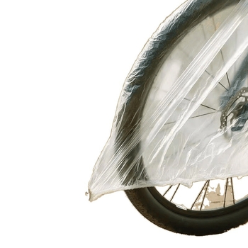 Vienreizējais caurspīdīgais velosipēdu pārklājums – ūdensizturīgs un putekļu aizsardzība, kalnu velosipēdam