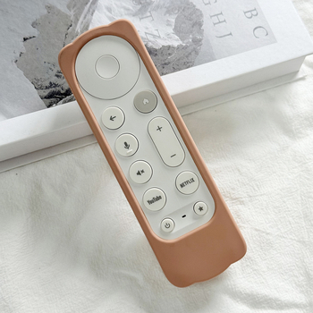 Google TV Streamer4K/Chromecast tālvadības aizsargs — PVC materiāls, mūsdienīgs minimālisma stils, produkta kods 0022