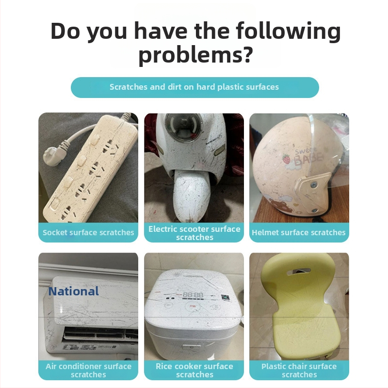 Universali valymo pasta elektriniams transporteriui ir motociklams; įbrėžimų šalinimas ir plastikinio korpuso paviršiaus atnaujinimas. Prekės ženklas: Yixiang; Kilmės vieta: Guangdong; Pakuotė: 50 vnt.; Poveikis: gilus ir saugus dekontaminavimas.