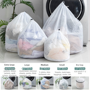 Mazgāšanas mašīnai paredzēta veļas soma – aizsargājoša sieta žāvēšanas maisiņš delikātiem apģērbiem un zeķēm; Mūsdienīgs vienkāršs stils; Materiāls: Cits; Zīmols: Cits; Produkta izlaišanas datums: 2025
