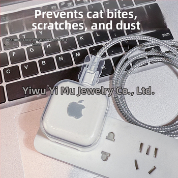 Zaštitni kućište za kabel za podatke, zaštita od loma, PC materijal, uvijač kabla, jednostavan dizajn