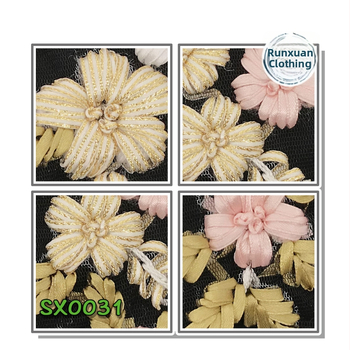 DIY zakrpa od smole za odjeću s izvezenim cvijetom - Runxuan Clothing