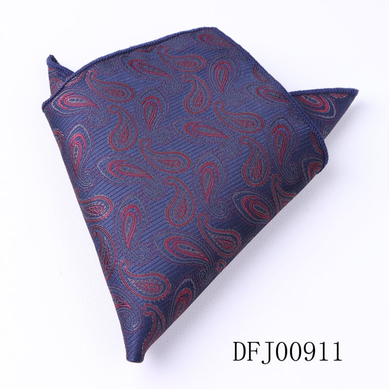 Gemay vreckovka do saka — Unisex, polyester jacquard, kvetinový vzor, jar 2025