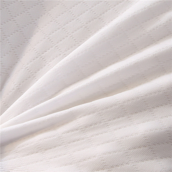 Pletena jastučnica od poliestersko-bavunog materijala, kompatibilna s jezgrom memory jastuka, tkanina s 40 vlakana, reaktivno bojenje