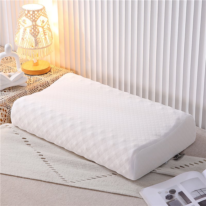 Pletena jastučnica od poliestersko-bavunog materijala, kompatibilna s jezgrom memory jastuka, tkanina s 40 vlakana, reaktivno bojenje