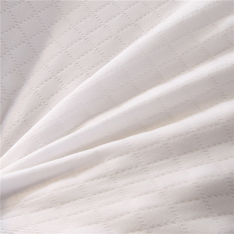 Pletena jastučnica od poliestersko-bavunog materijala, kompatibilna s jezgrom memory jastuka, tkanina s 40 vlakana, reaktivno bojenje