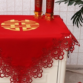 Fașă de masă pentru masă de cafea de nuntă și noptiere - Poliester, Cameră de zi, Brand Unique, Alt Stil, Altă Procesare