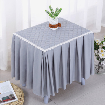 Husă textilă pentru noptiere și masă de cafea – din material, gros, stil simplu și modern pentru living