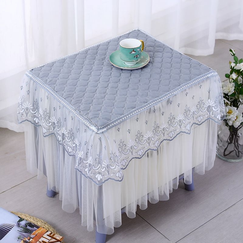 Husă textilă pentru noptiere și masă de cafea – din material, gros, stil simplu și modern pentru living