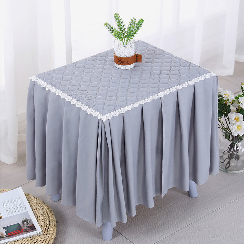 Husă textilă pentru noptiere și masă de cafea – din material, gros, stil simplu și modern pentru living