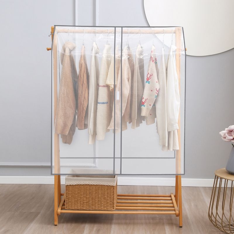 Drēbju pretputekļu pārklājs, universāls pārklājums drēbēm, piemērots garderobei un žāvēšanai