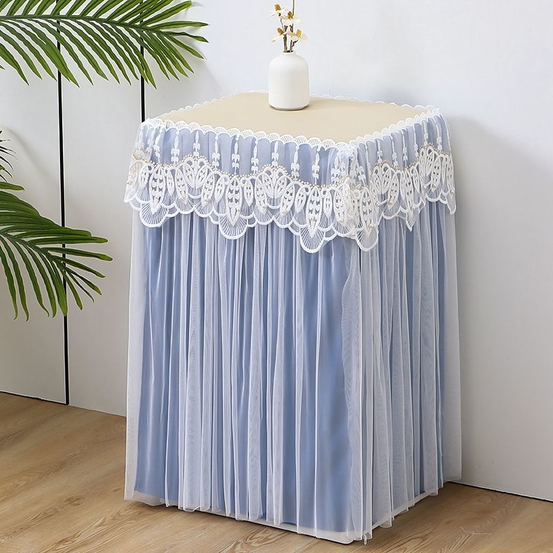 Husă de protecție cu dantelă pentru noptieră, stil simplu și modern, marca Unique, pentru living
