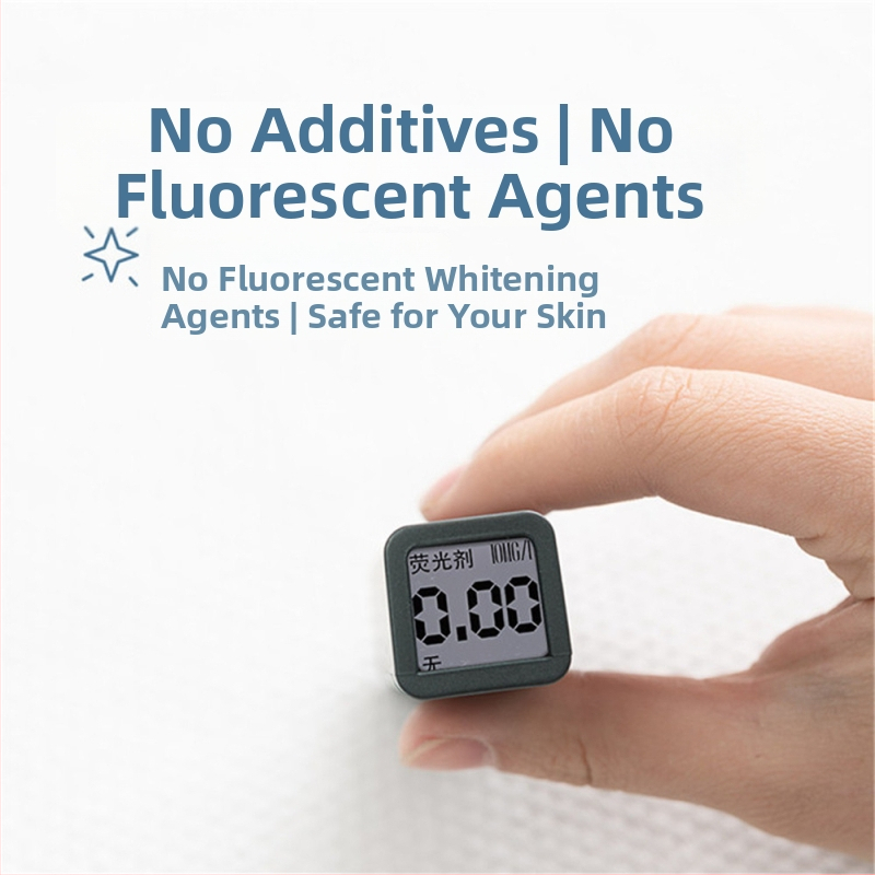 Ühekordne vannirätik – 100% taimsetest kiududest, eraldi pakendis, paksendatud kudumine, lihtne kudumine, vees imendumine 0–5 s, kohandatav töötlemine, eraldi märgis saadaval