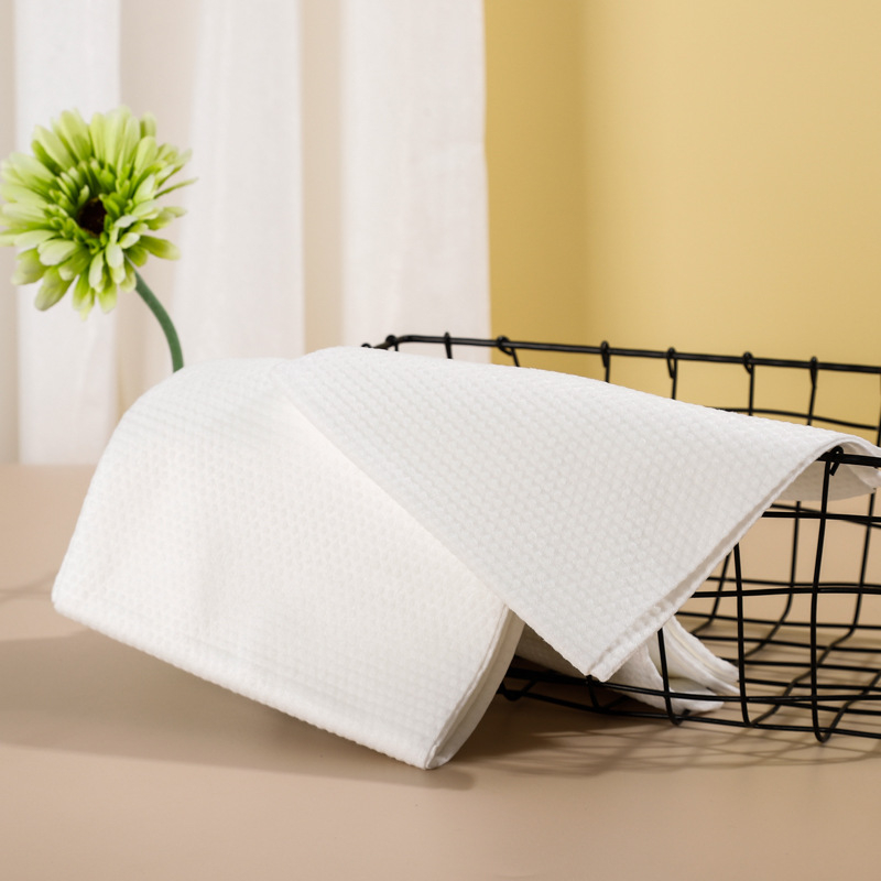 Set ručnika za putovanje, jednokratni, prijenosni, od biljnih vlakana, apsorpcija vode 0-5 s, tisk logotipa, mogućnost prilagodbe