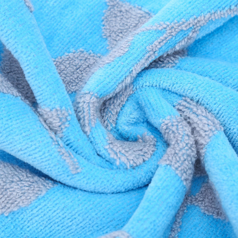Pamukani jacquard kupaonski ručnik, ekstra veliki, 300–400 g, 32s pređa, mekan i upijajući