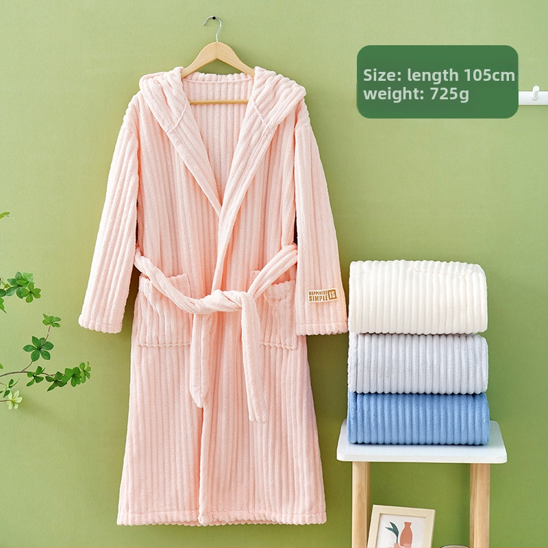 Vannitoa rüü täiskasvanutele, unisex, korall fleece, 80% polüester, 725 g, sobib kevadeks