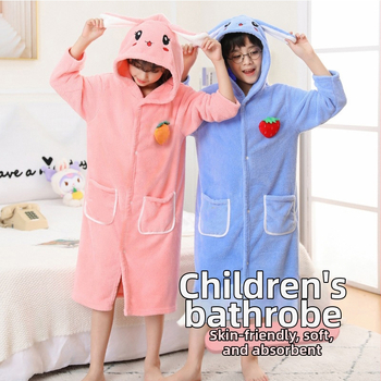 Lapse korallfliisi vannariiekapuutsiga ponšoga, imav ja kiire kuivatav, talvine, unisex