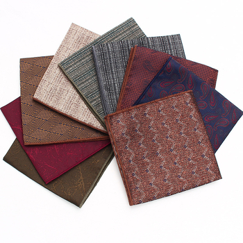 Džepna maramica za sako (Jacquard tkanina, Cashew uzorak, Poliester materijal, Poliester podstava, Ležerni stil)