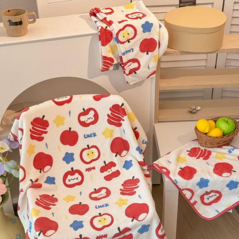 Set de baie din trei piese: prosop de corp Coral Velvet, prosop de păr și șapcă de uscare; grosime extra, cusut, fir 16-count