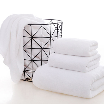 Prosop de baie din bumbac, 21s fir, 140–170 g, 95% bumbac, țesătură simplă, broderie personalizată pentru hotel/spa