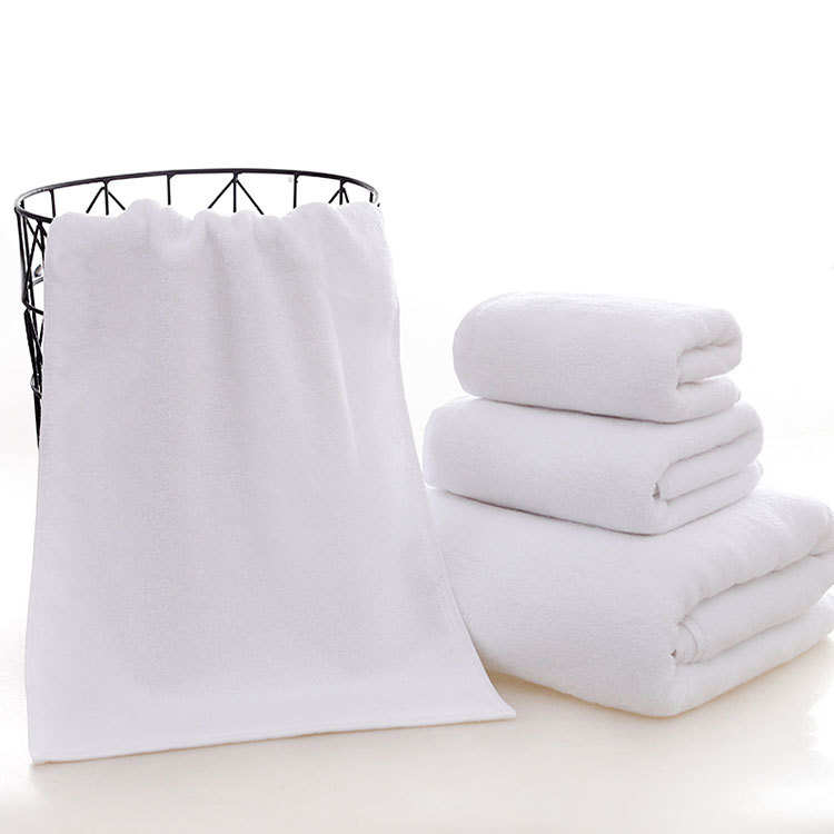 Prosop de baie din bumbac, 21s fir, 140–170 g, 95% bumbac, țesătură simplă, broderie personalizată pentru hotel/spa