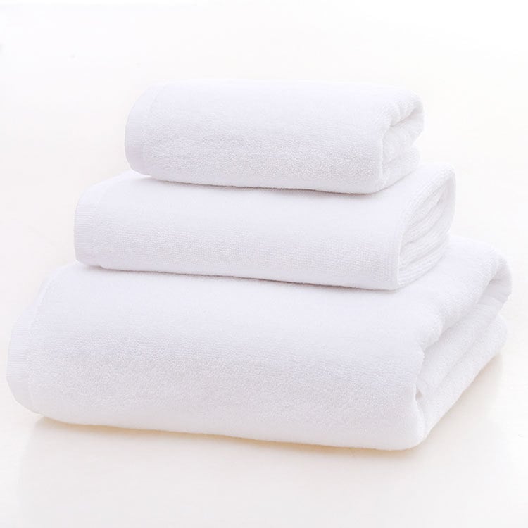 Prosop de baie din bumbac, 21s fir, 140–170 g, 95% bumbac, țesătură simplă, broderie personalizată pentru hotel/spa