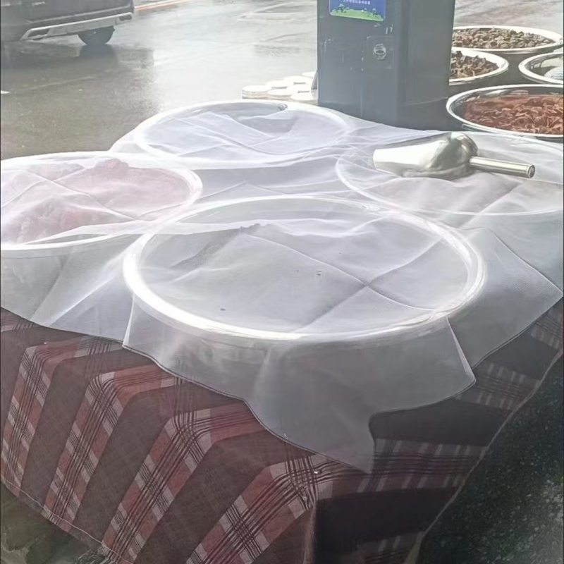 Κάλυμμα φαγητού από δίχτυ για catering — Πυκτό δίχτυ, Πολυλειτουργικό κάλυμμα, Υλικό 27161, Κυκλοφόρησε το 2025, Σύγχρονο μινιμαλιστικό στυλ