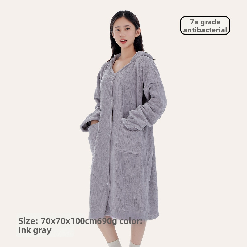 Nosiaci uterák do kúpeľne pre dospelých, korálový fleece, 500 g a viac, 150D Jacquard