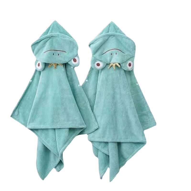 Prosop cu glugă pentru copii din coral fleece, peste 500 g, pentru toate anotimpurile, personalizare disponibilă