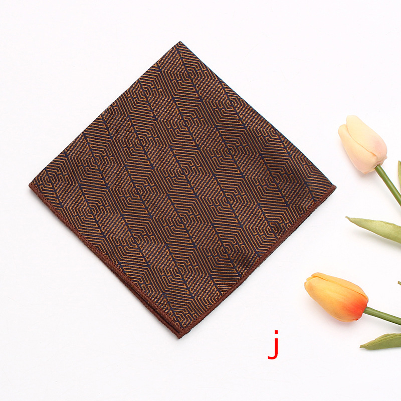 Kišeninė skara kostiumui, poliesteris, Jacquard audinys, Cashew raštas, pamušalas poliesteris