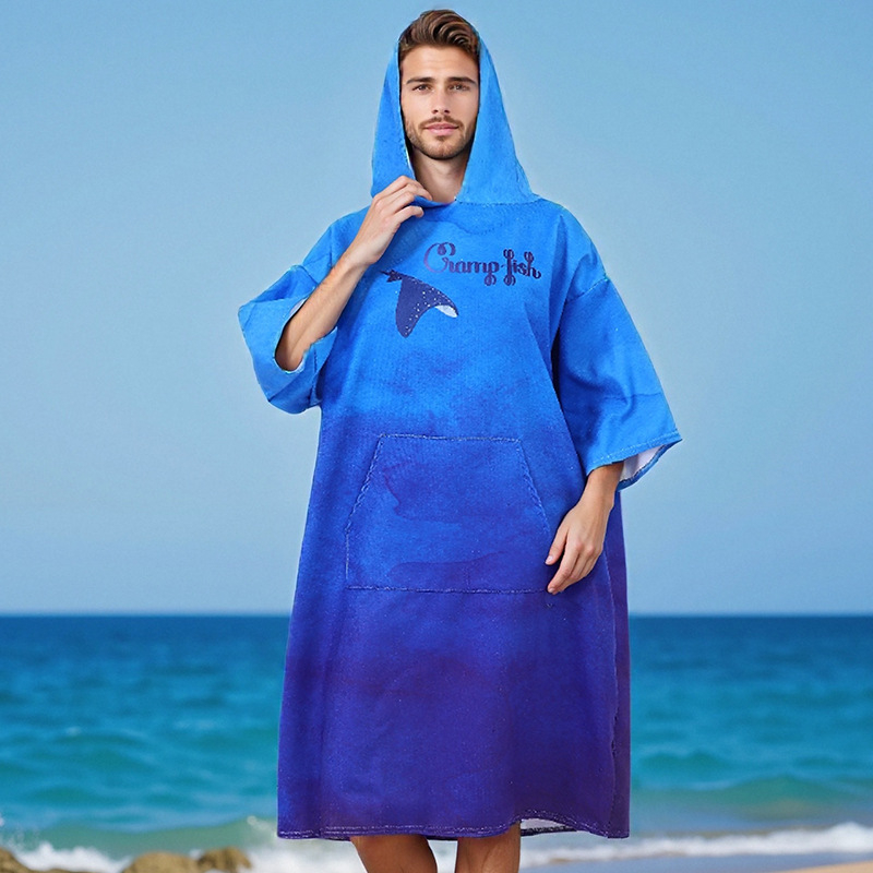 Yingxing – Kapuljača za plažu, mikrovlakna, brzo sušenje, 150D, 200–300 g