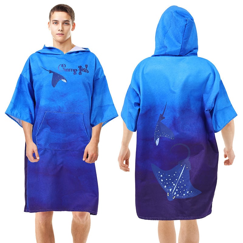 Yingxing – Kapuljača za plažu, mikrovlakna, brzo sušenje, 150D, 200–300 g