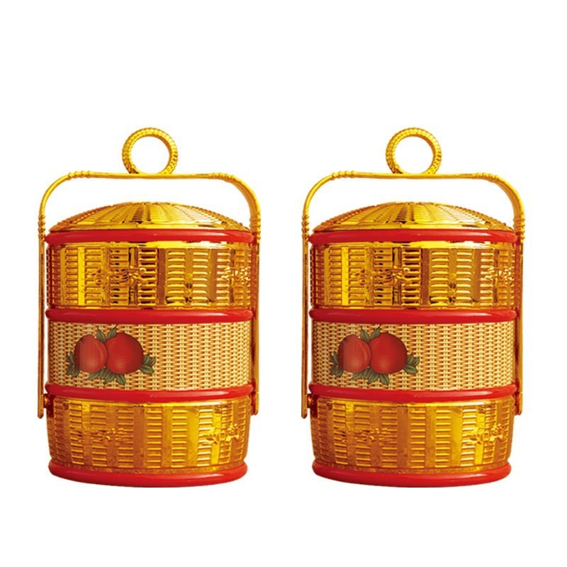 Кутия за дарове за поклонение на Буда, традиционна антична стилова украса (Не е внос; Марка: Nutritional composition; Без IP лиценз; Подходяща за религиозни жертви; Не е подарък)