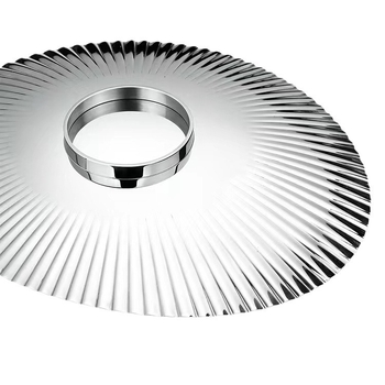 Farfurie pentru fructe din oțel inoxidabil 18/10, minimart, stil lejer lux retro, lansare primăvara 2021