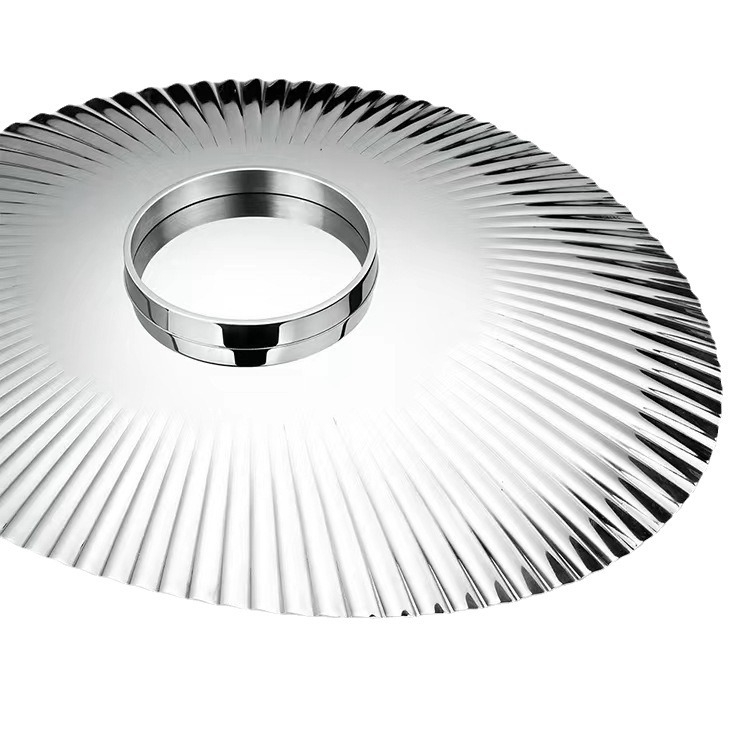 Farfurie pentru fructe din oțel inoxidabil 18/10, minimart, stil lejer lux retro, lansare primăvara 2021