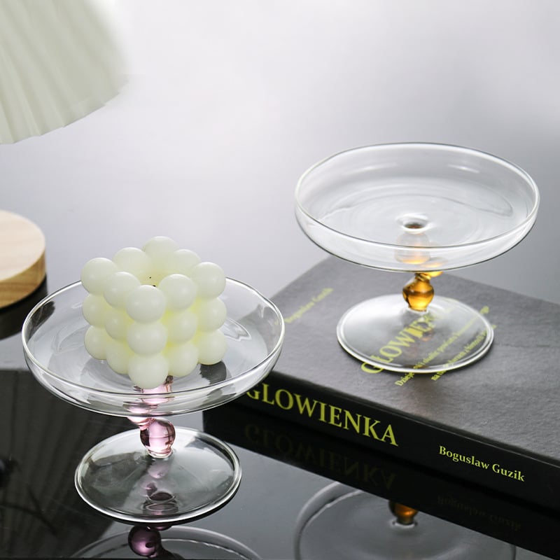 Staklena pločica s postoljem u europskom stilu, nepravilnog oblika, moderni minimalistički stil, Meizi Premium