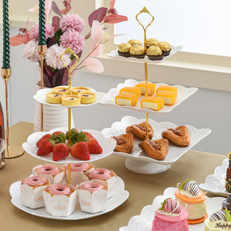 Farfurie pentru fructe din plastic Long Plate – Jante, stil Light Luxury, lansare 2024