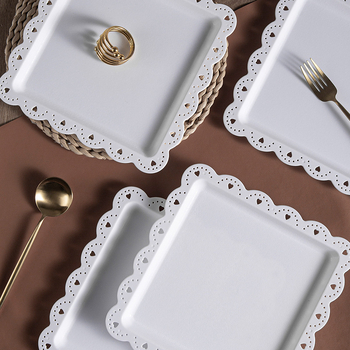 Raft de prezentare pentru masă de desert, plastic, farfurie de fructe, stil simplu, lansare 2025, greutate 208 g