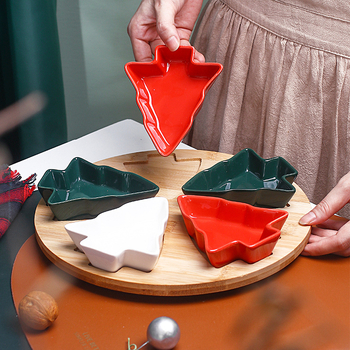 Platou de fructe din ceramică Junpin, stil Nordic, primă clasă, etichetă privată licențabilă