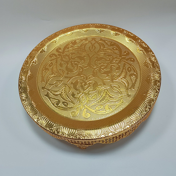 Tavă de desert din fier, stil simplu, farfurie pentru fructe, produs de calitate