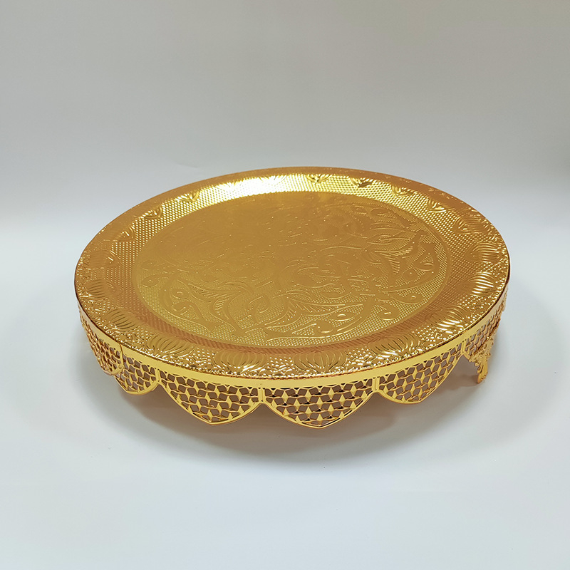 Tavă de desert din fier, stil simplu, farfurie pentru fructe, produs de calitate