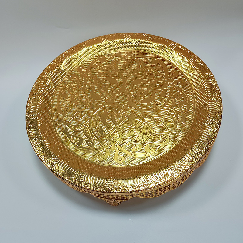 Tavă de desert din fier, stil simplu, farfurie pentru fructe, produs de calitate