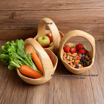 Coș de fructe | Brand: Wood art years | Stil: Simplu | Stil tip: Lux ușor și retro | Lansare: Primăvara 2024 | Calitate: Premium